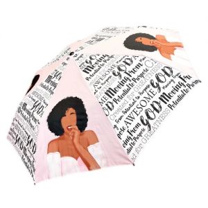 Potential to Purpose Black Art Umbrella